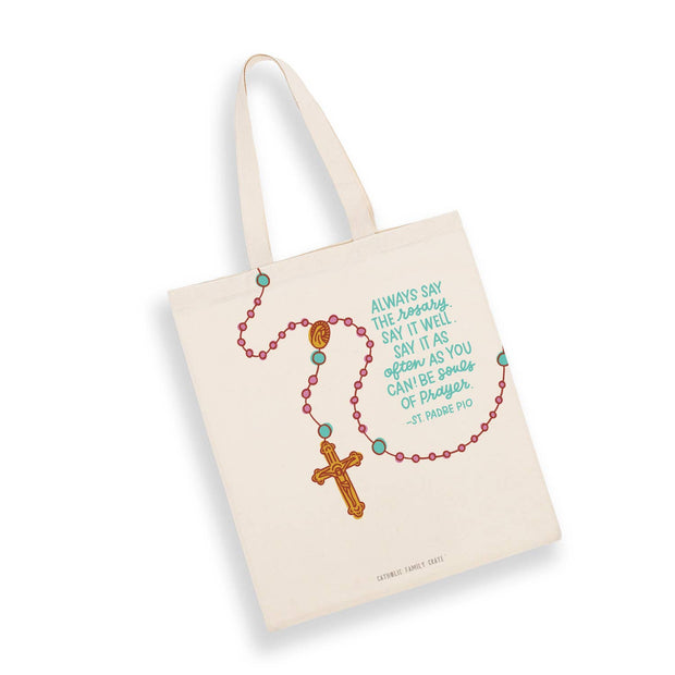 Rosary Tote Bag