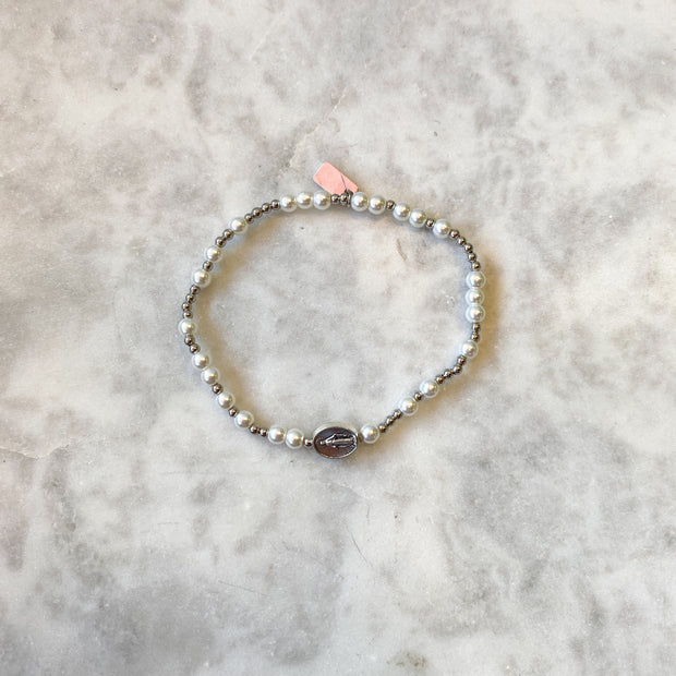 Medal & Saint Bracelet