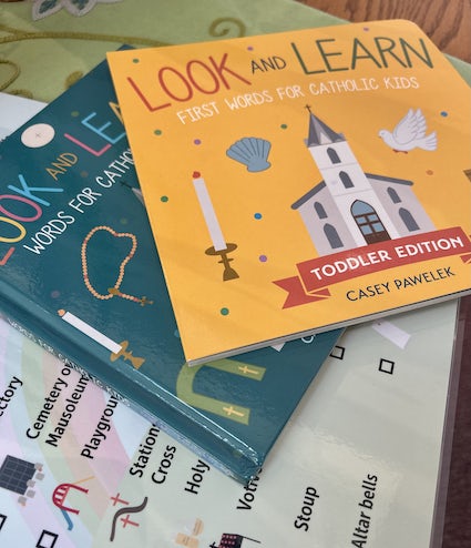 Look and Learn - Toddler Edition: First Words for Catholic Kids
