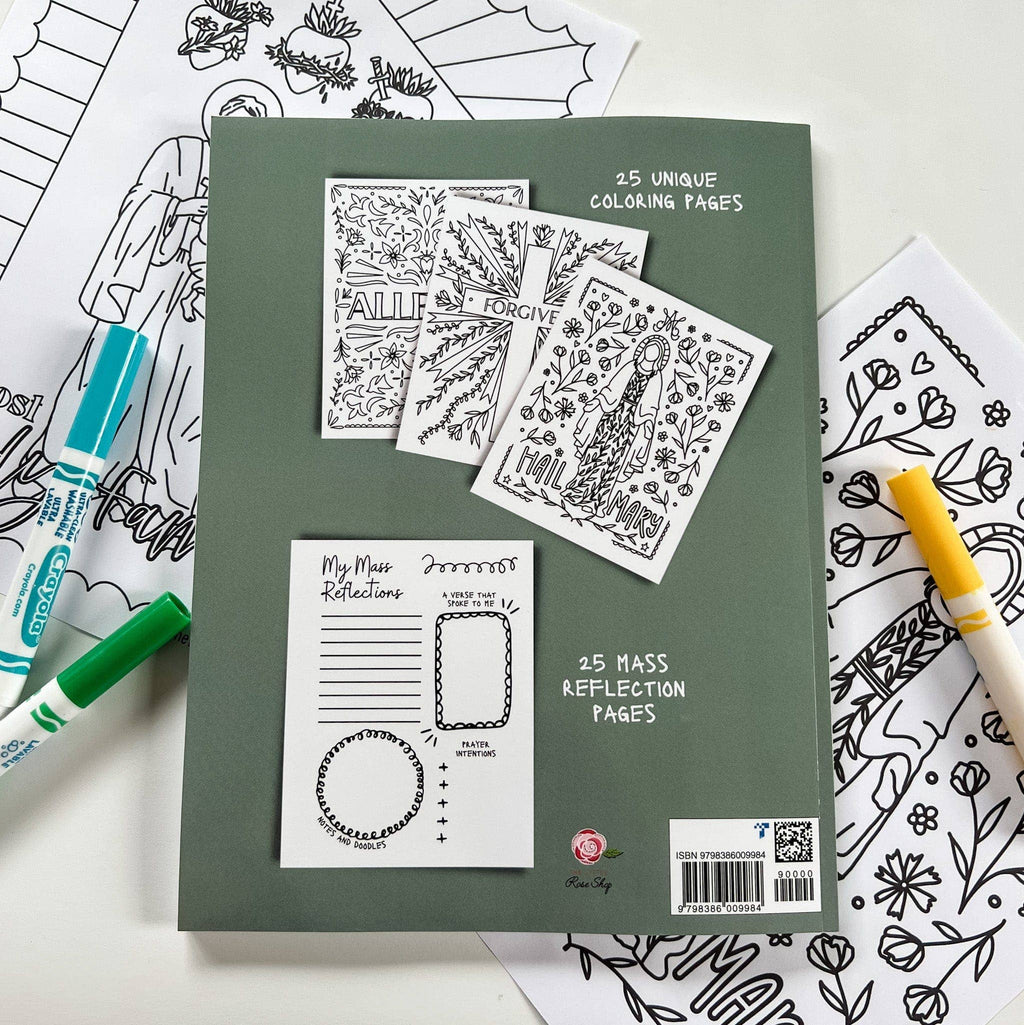 My Mass Reflection & Coloring Book