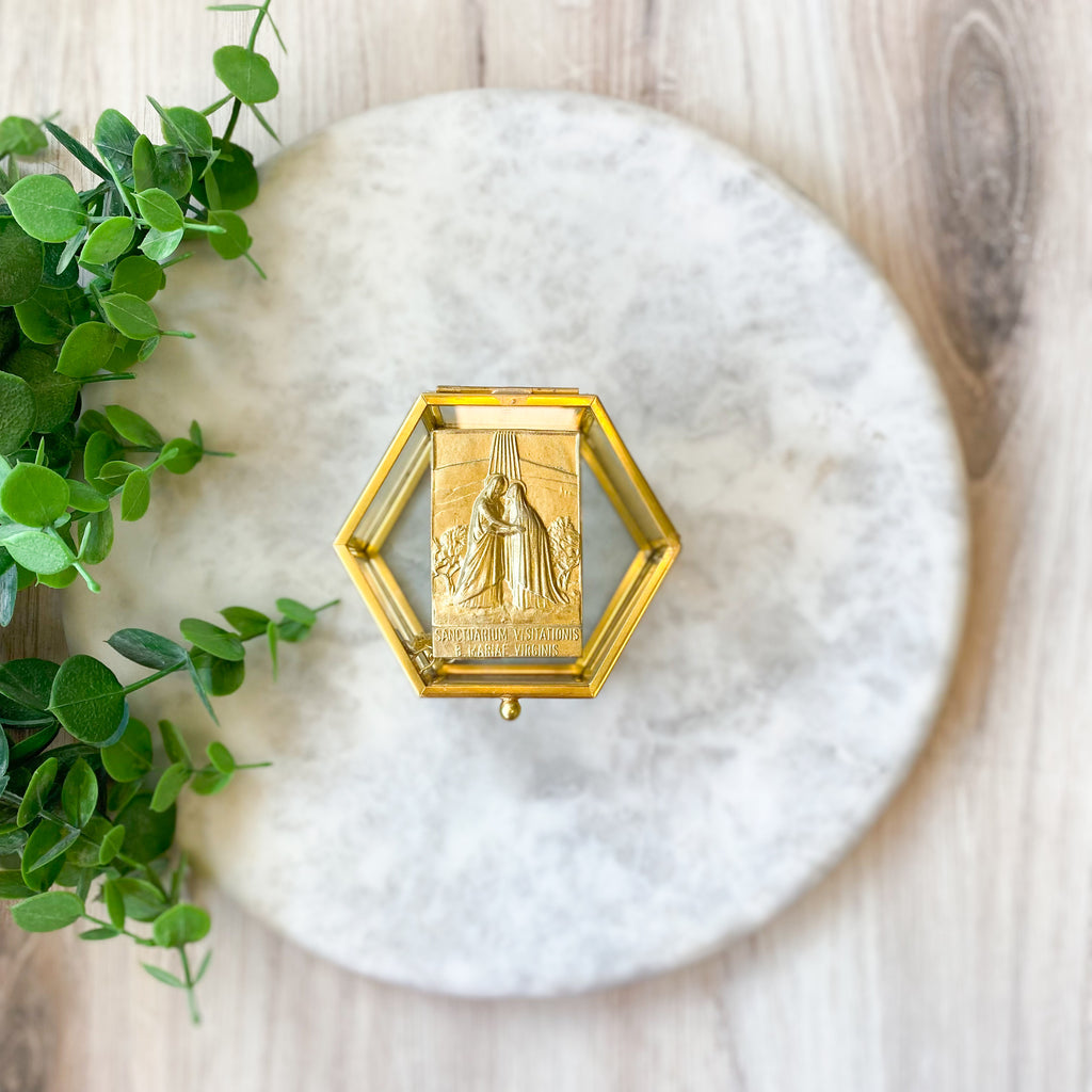 Tiny Jewelry Box- Bee Still Design