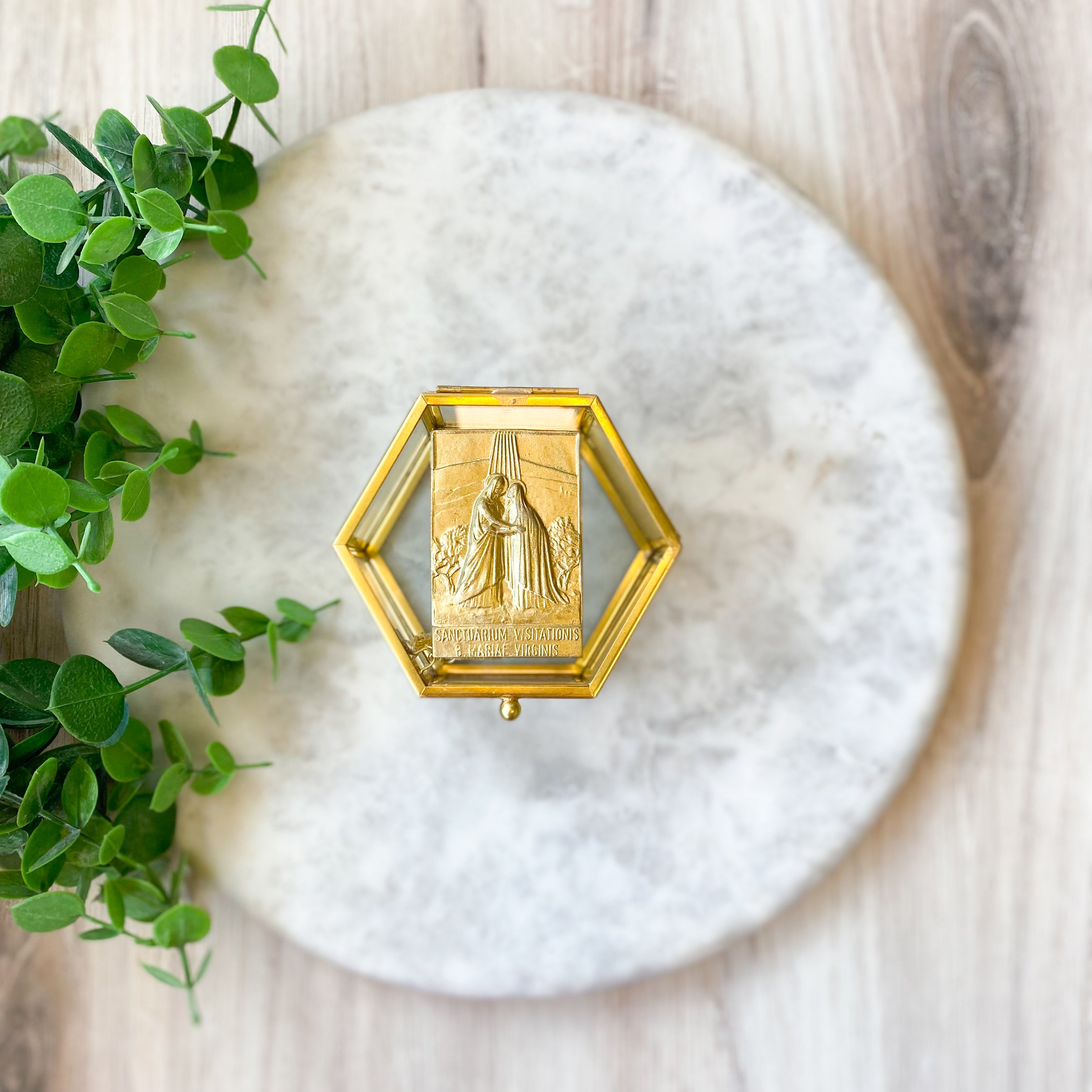 Tiny Jewelry Box- Bee Still Design