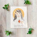 St. Margaret Mary Alacoque Notecard with Envelope