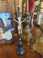 Antique Black Crucifix
