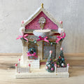 12" Lighted Paper Ice Cream Shop