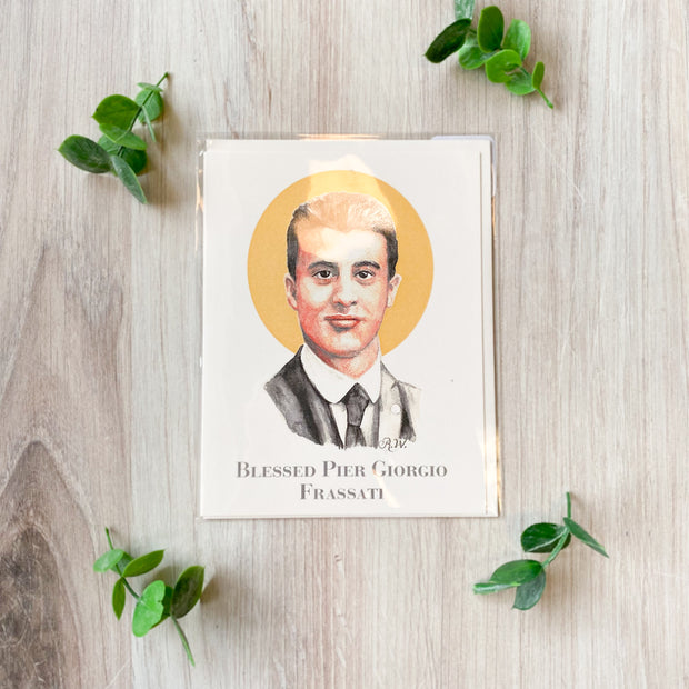Blessed Pier Giorgio Frassati Notecard with Envelope