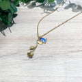 St. Therese with Roses Necklace