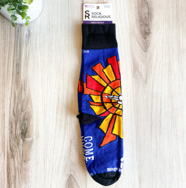 Holy Spirit Adult Socks
