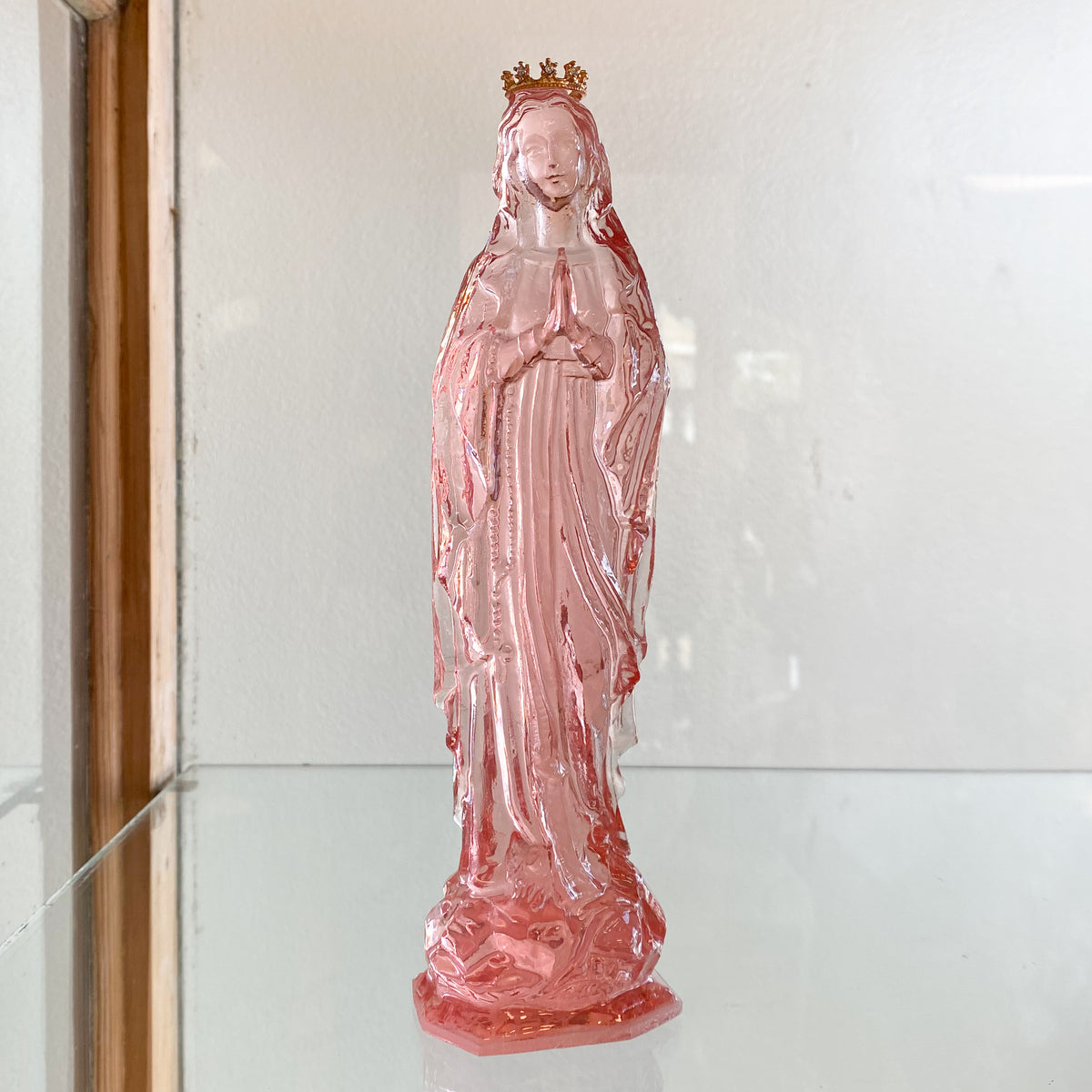 9" Crowned Mary Statue