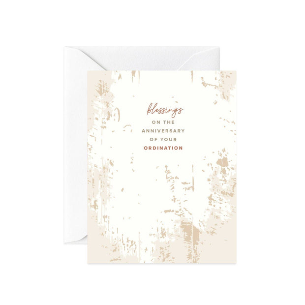 Ordination Anniversary Card