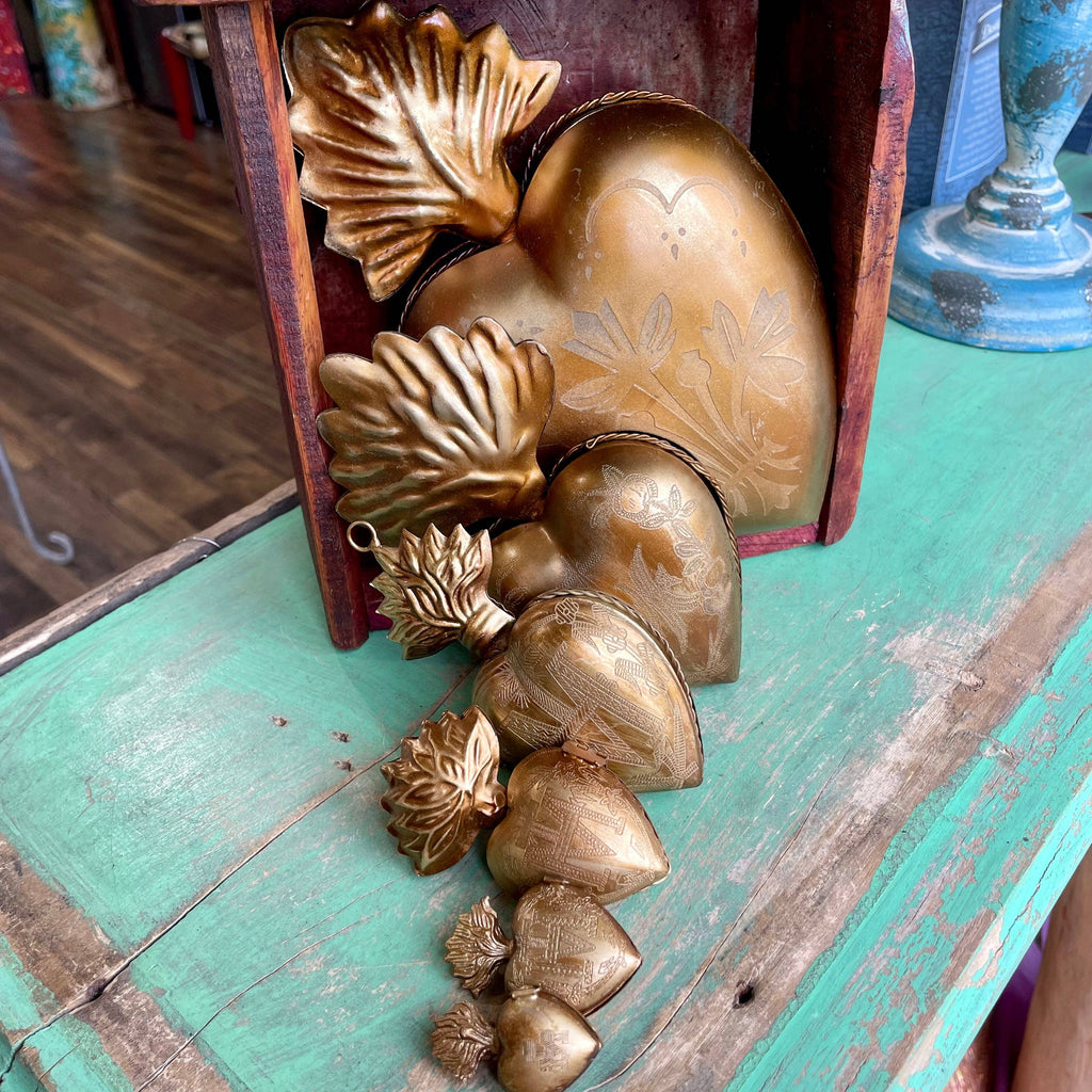 Ex-Voto Hearts - Gold