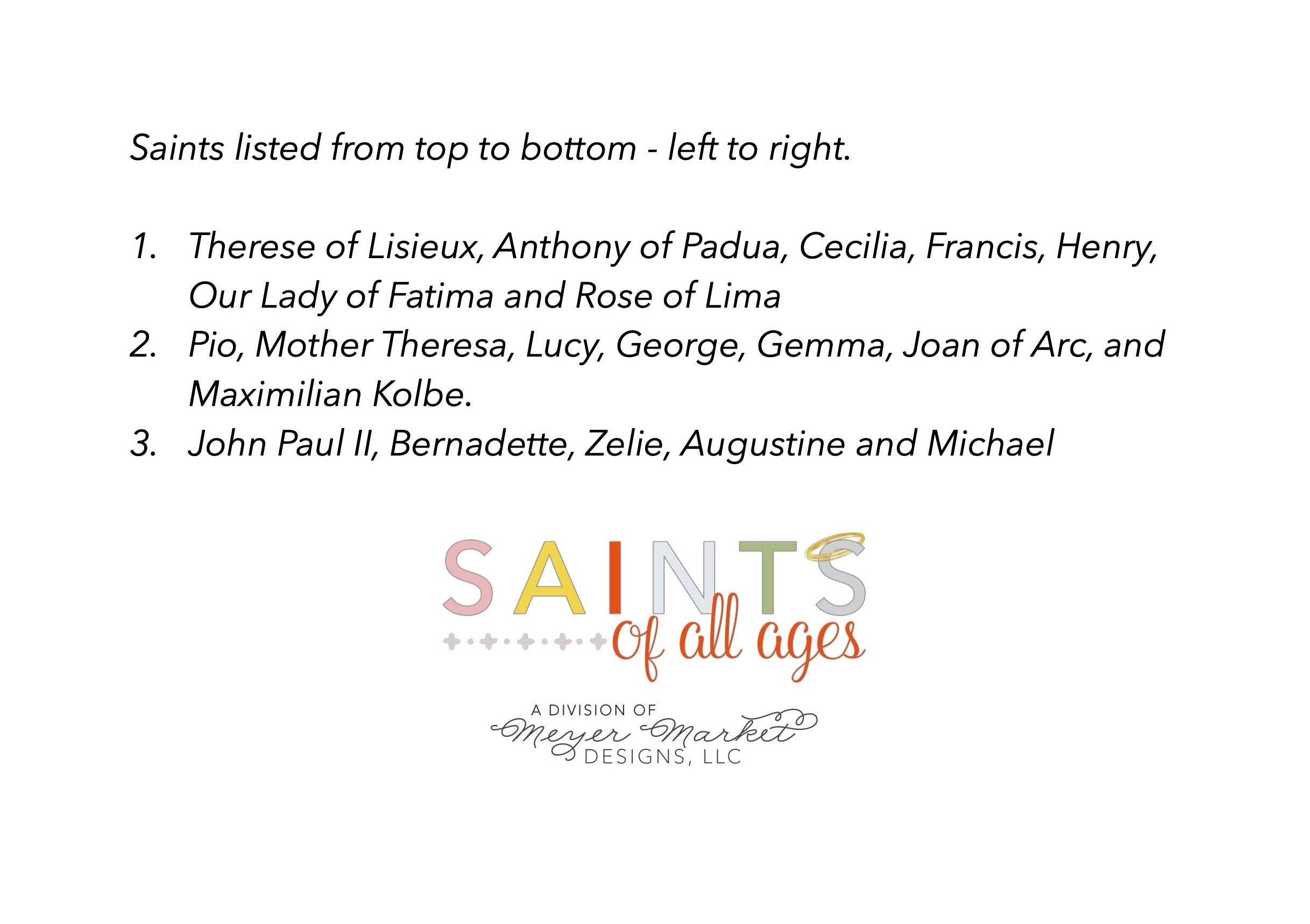 Do not be afraid to be Saints Catholic Saints pillow. Baptism Gift. Mother Teresa, Hail Mary, St. Michael Pillow. Catholic First Communion