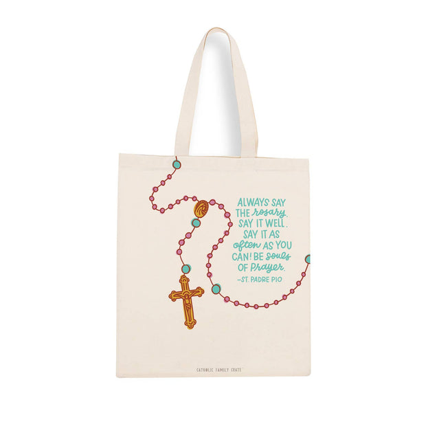 Rosary Tote Bag