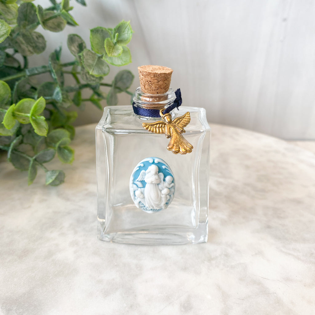 Intaglio Holy Water Bottle
