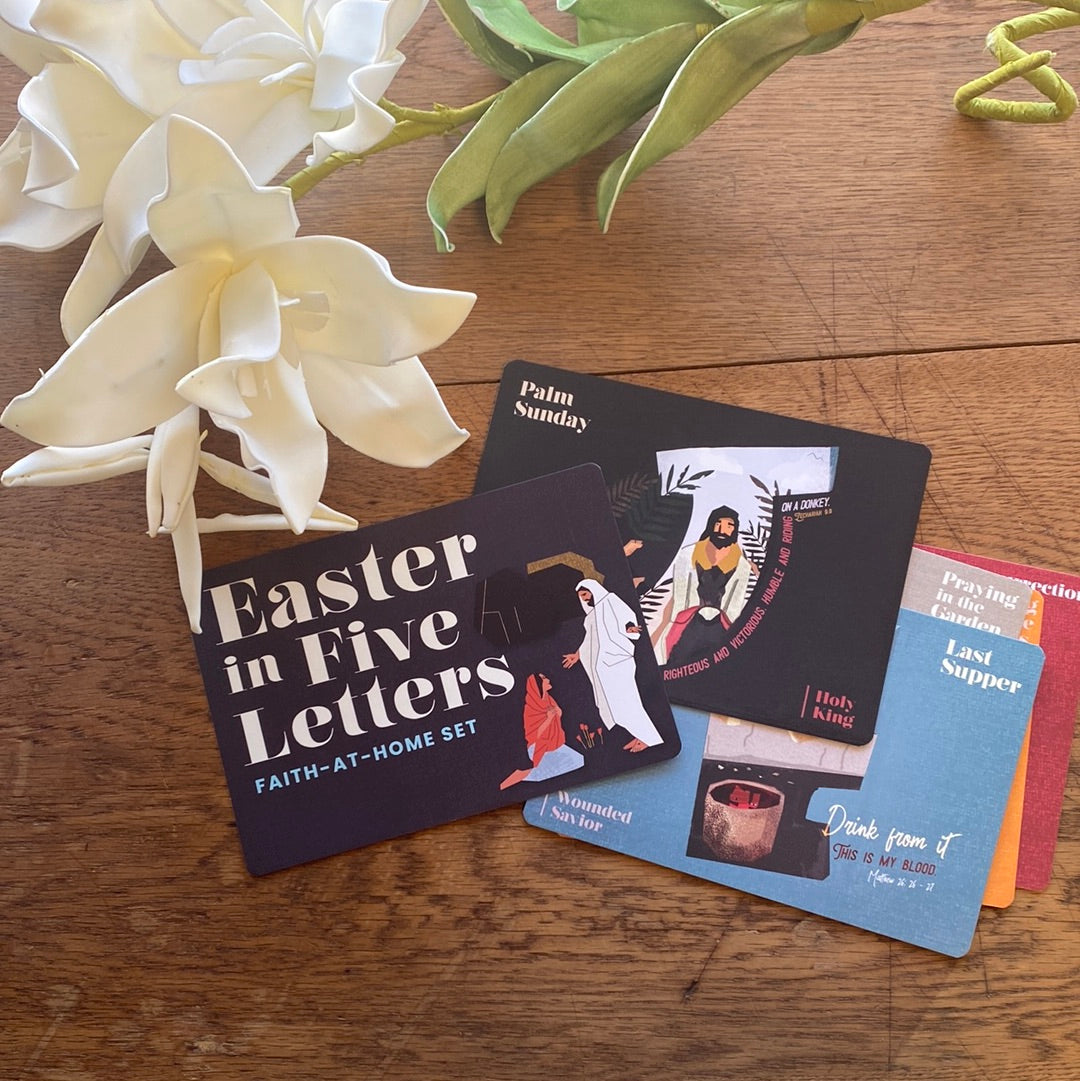 Easter in 5 Letters - Visual Devotions