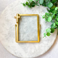 Glass Gold Leaf Frame 2x3