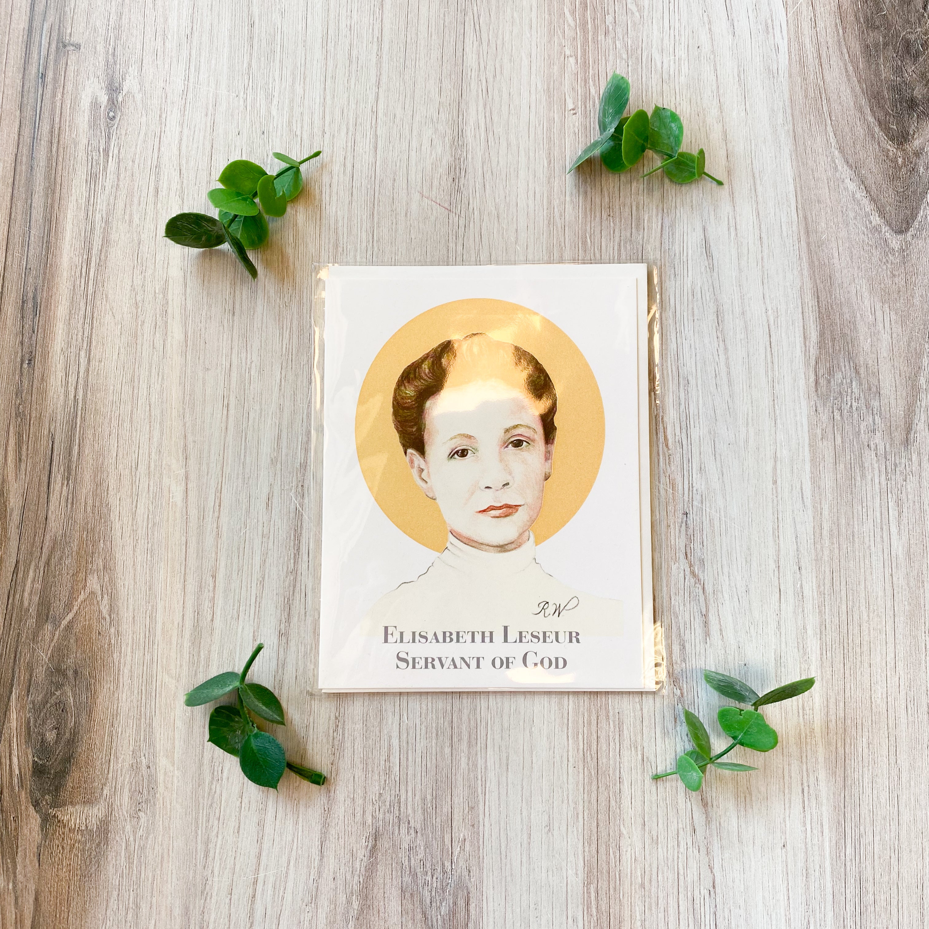 Elisabeth Leseur Servant of God Notecard with Envelope