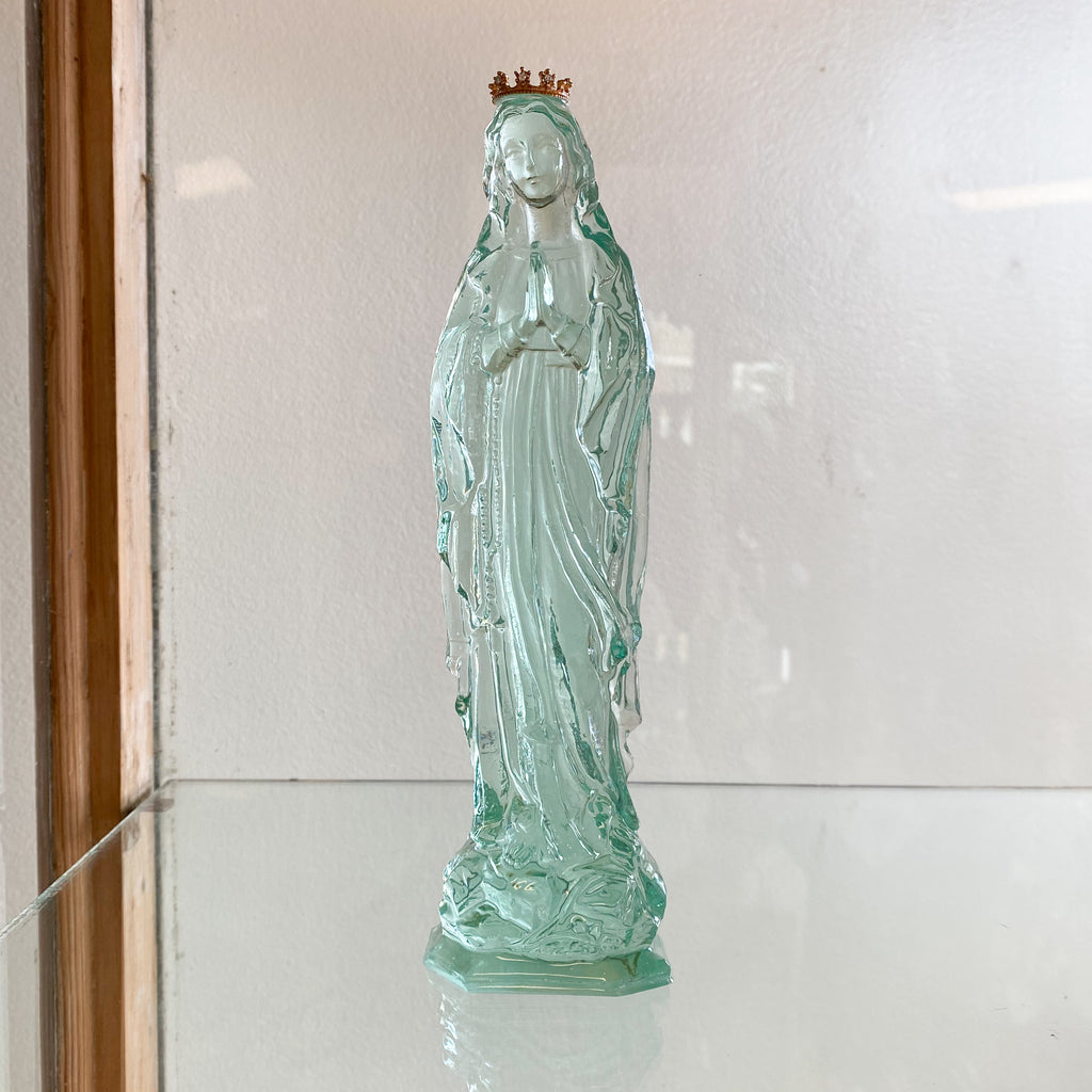 9" Crowned Mary Statue