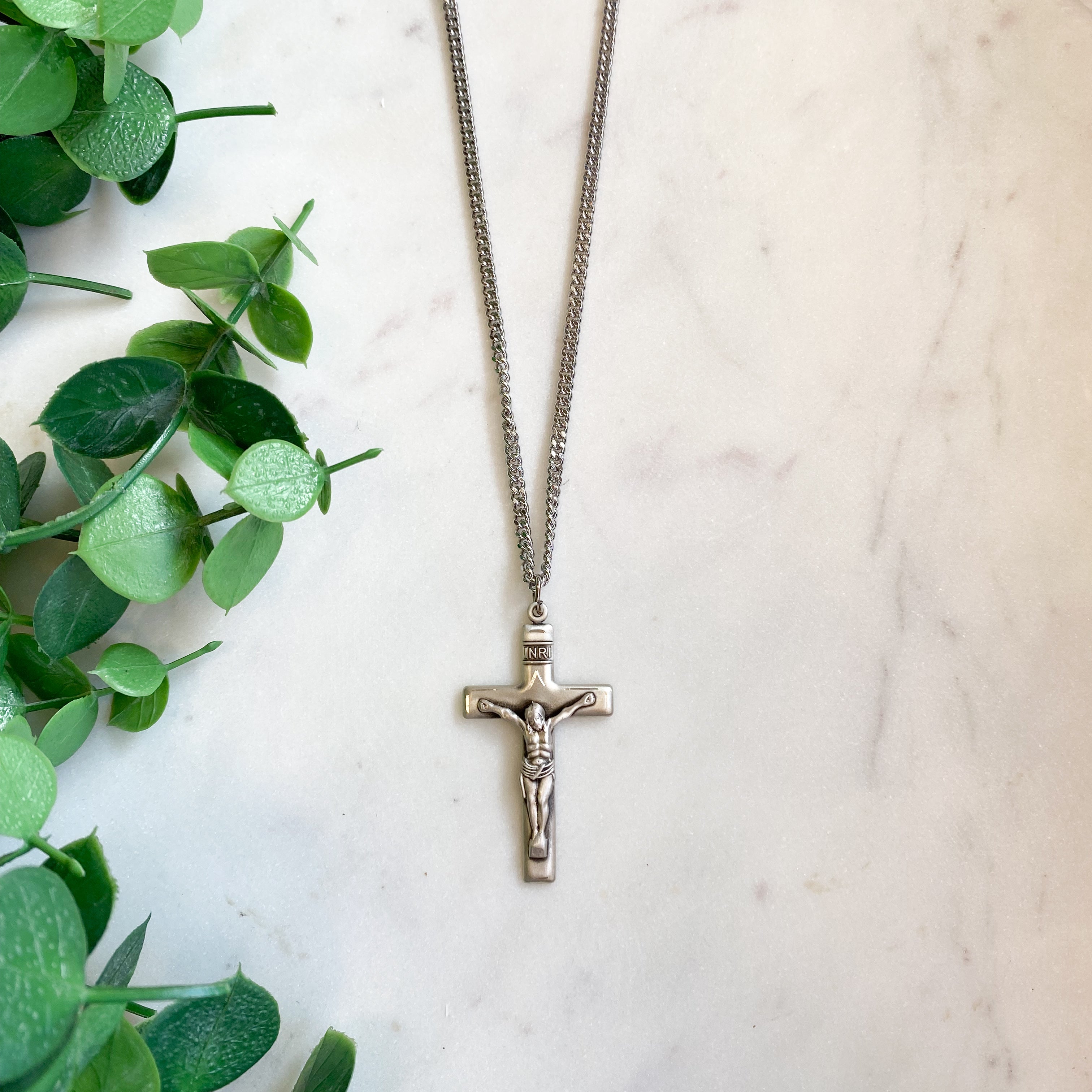 Heritage Crucifix Necklace - Large