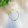 CK Coastal Cross Bracelet Neon Yellow