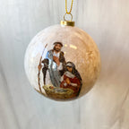 3" Assorted Nativity Paper Mache Ornament