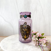 Vintage Glass Bottles - Purple