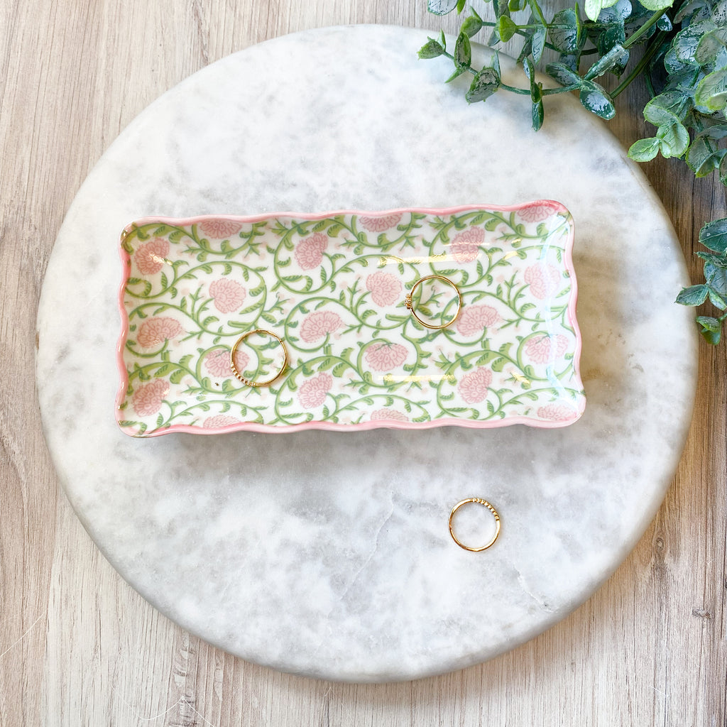 Scalloped Edge Trinket Tray
