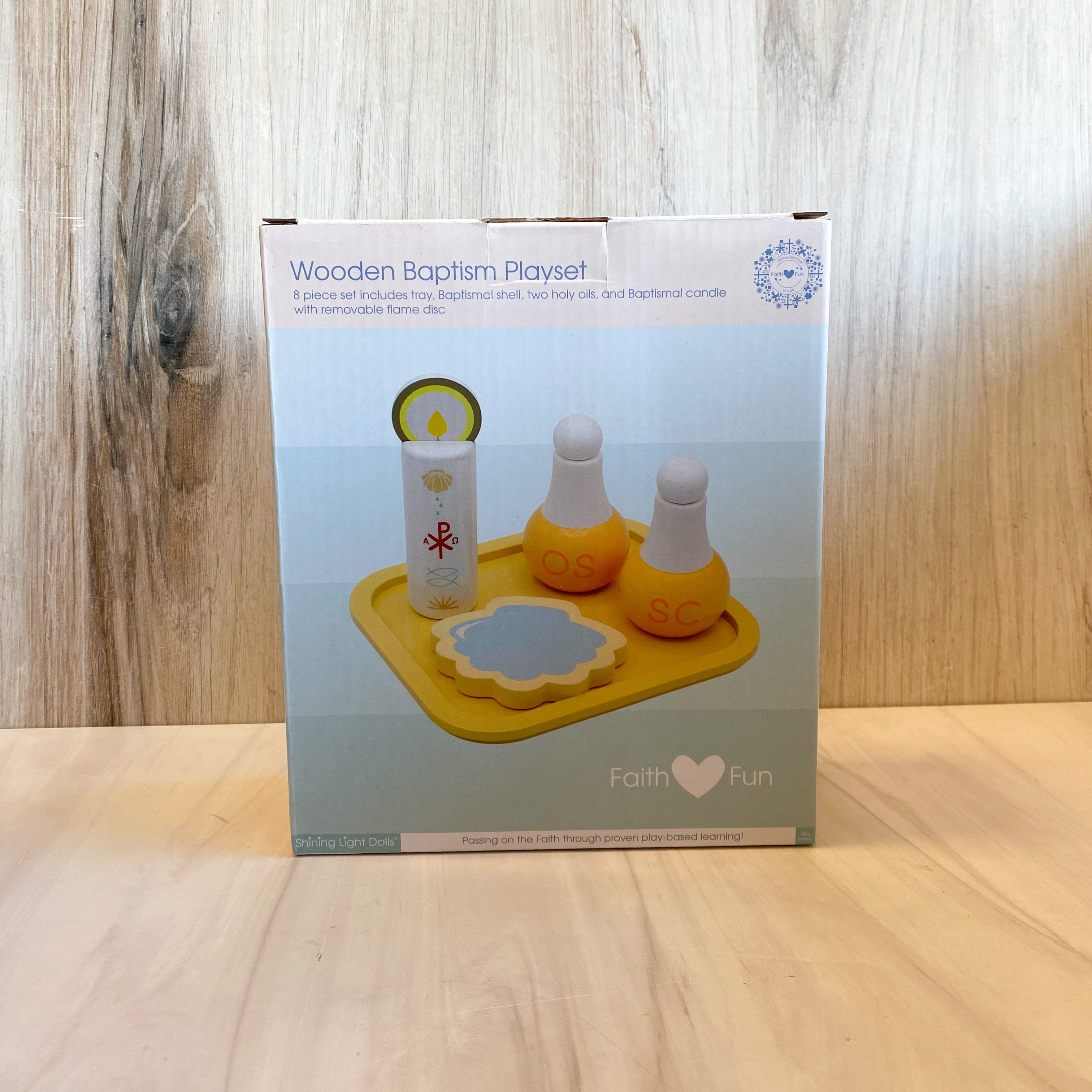 Wooden Baptism Playset