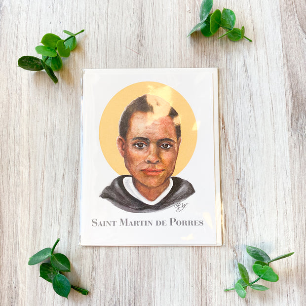 Saint Martin de Porres Notecard with Envelope