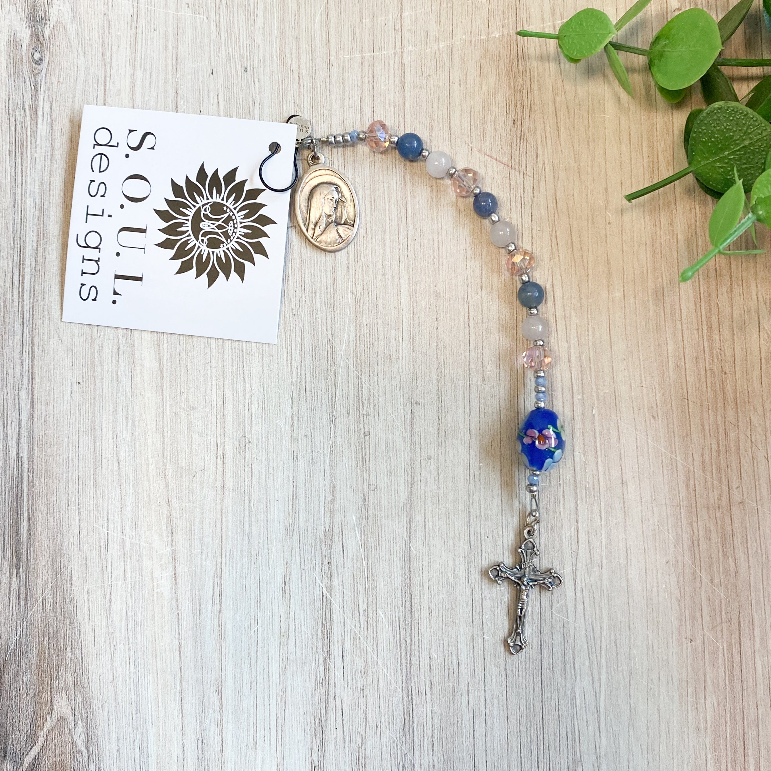 Pocket Rosary - Crystals / Gems / Beads