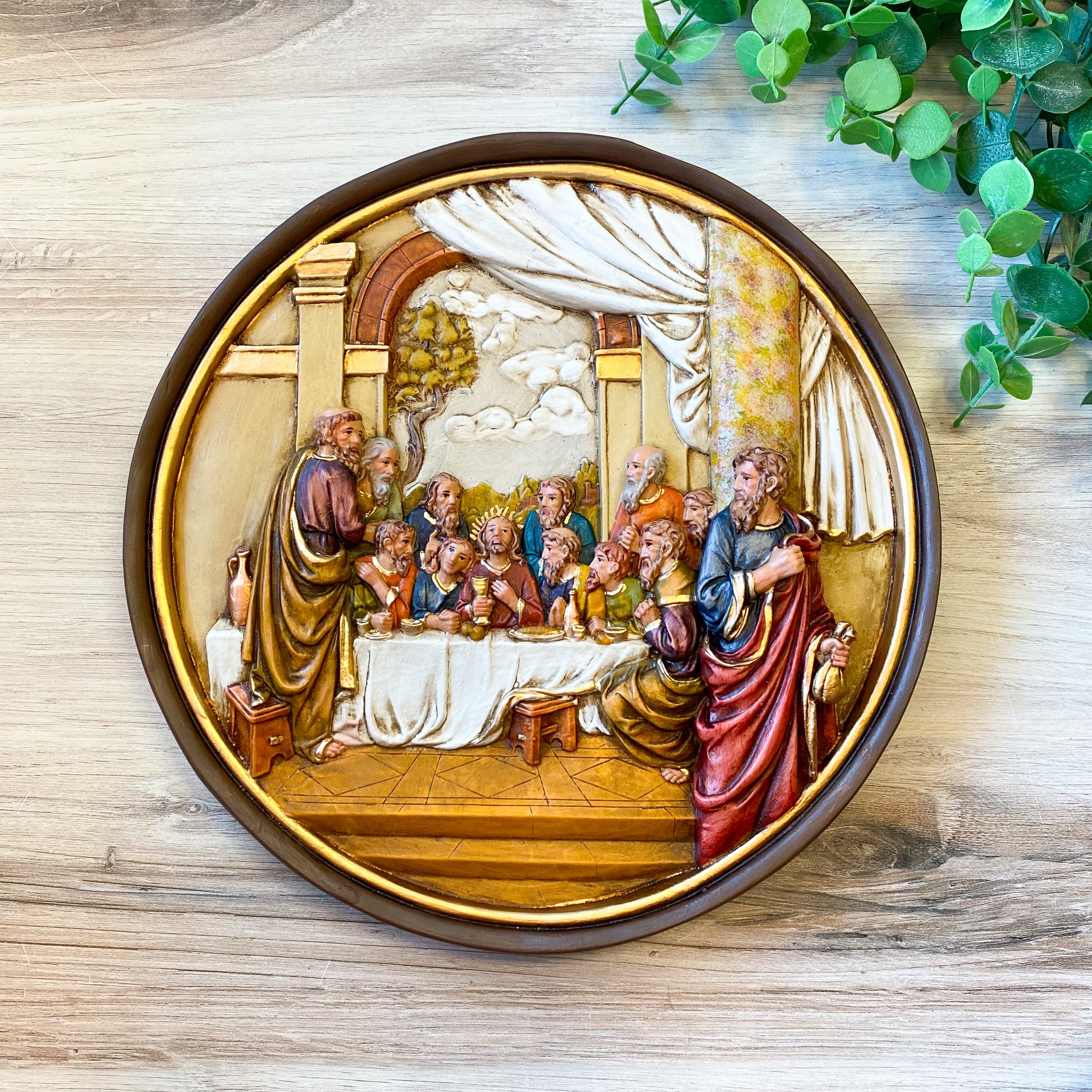 Last Supper Medallion - Plaque