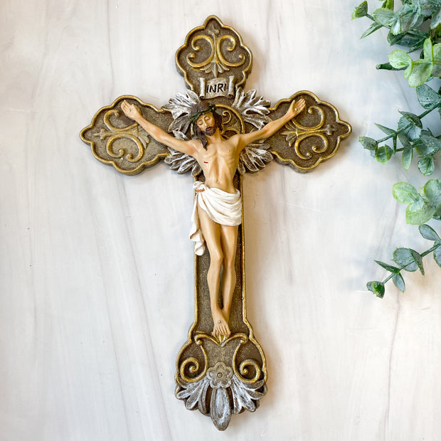 10" Wall Crucifix