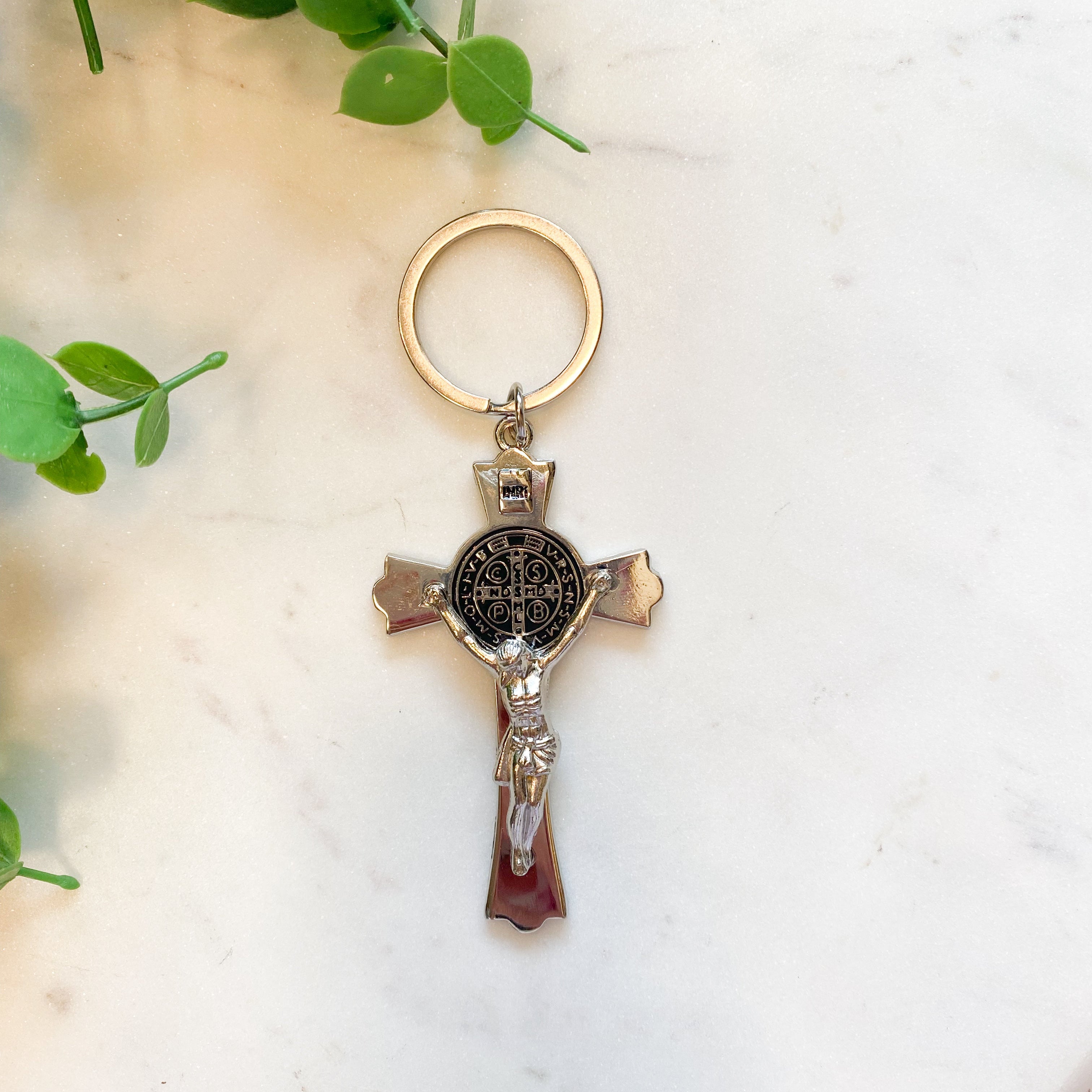 Saint Benedict Crucifix Key Chain