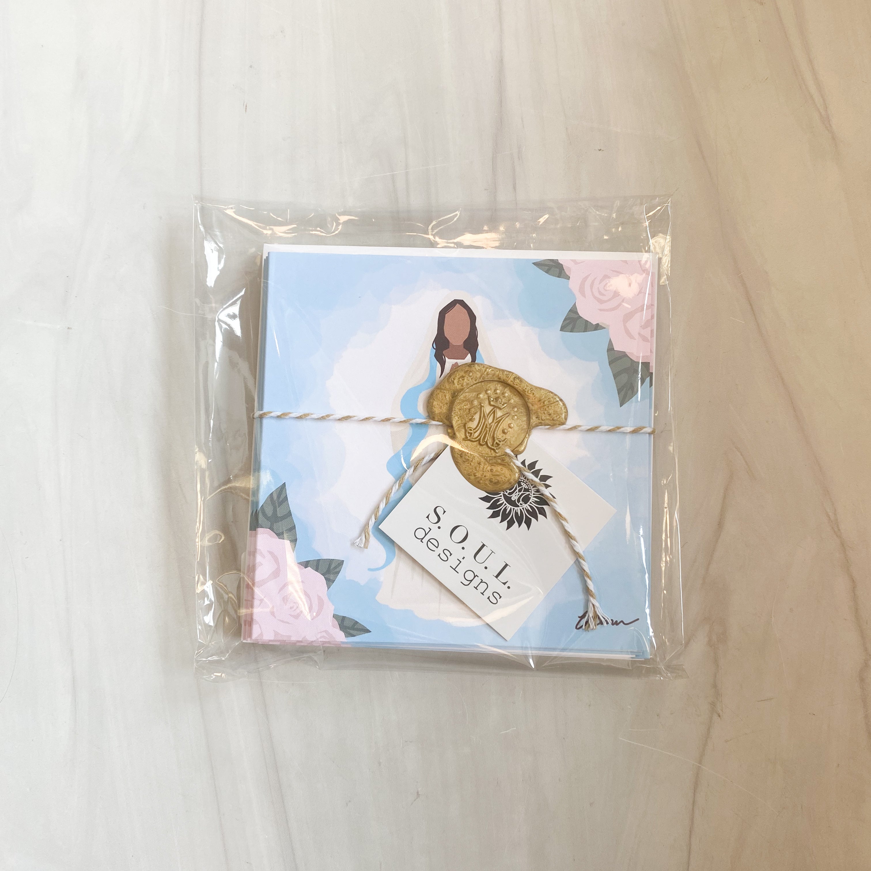 Our Lady "Memorare" Stationary Cards