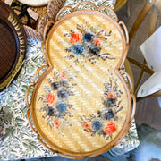 Rattan/Bamboo/MDF Tray