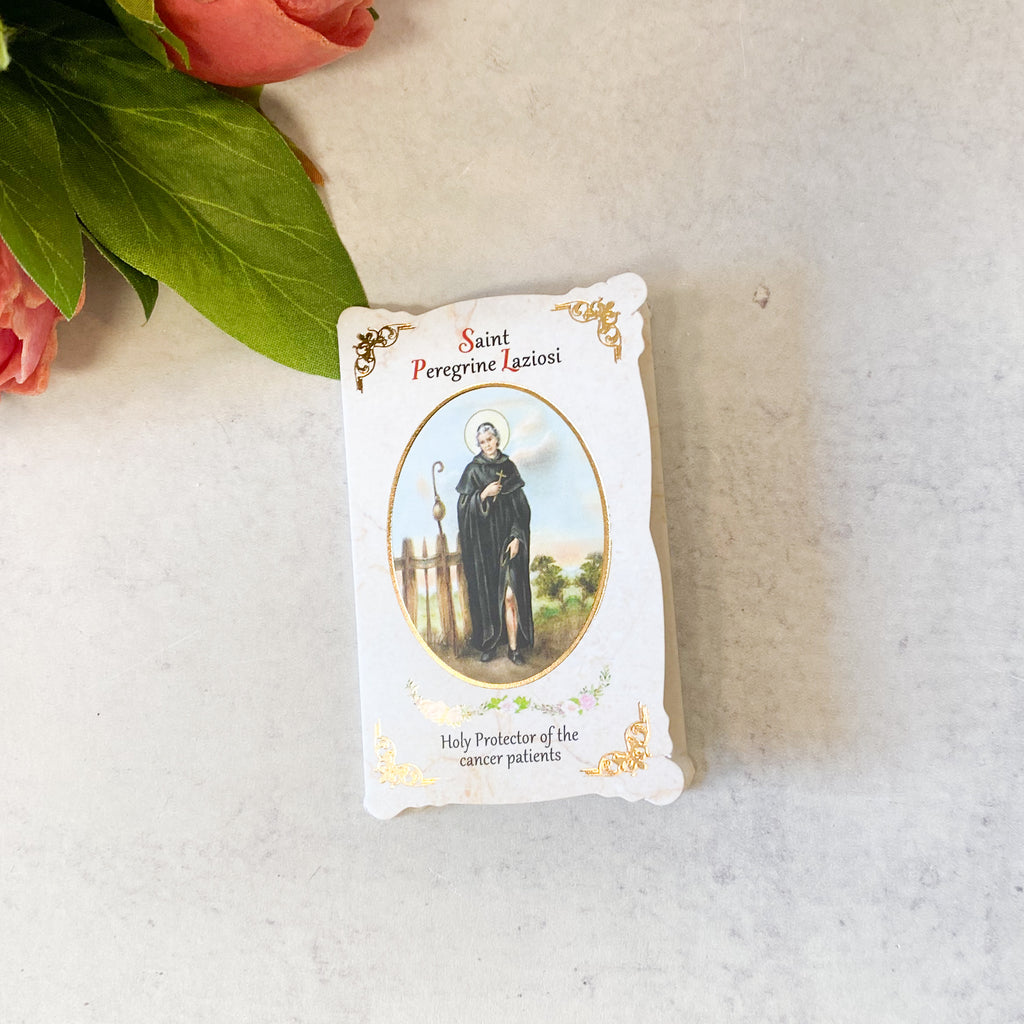 Saint Prayer Card, 4 Asst