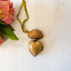 Sacred Heart Locket Box - Gold (5 sizes)