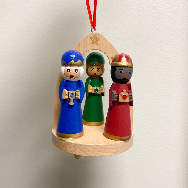 Three Kings Triptych Ornament