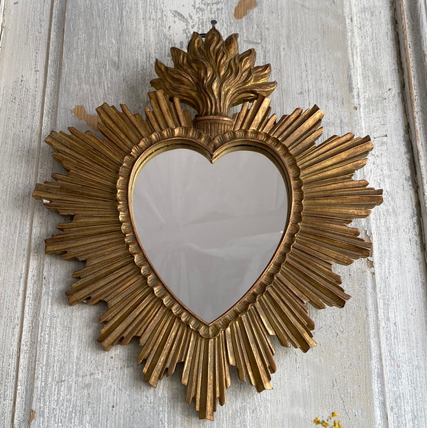 Golden Ex-voto mirror