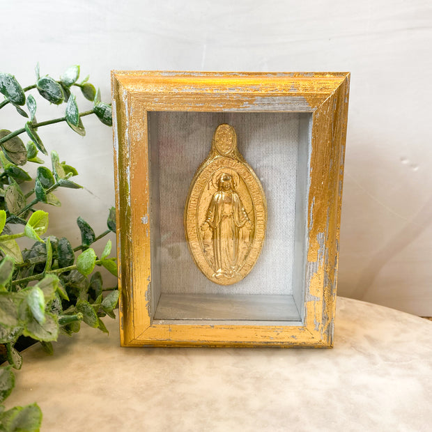 3x4 Framed Miraculous Medal