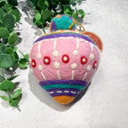 Fancy Finial Wool Ornament