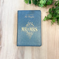 Devotional for Mr. & Mrs. Blue Faux Leather