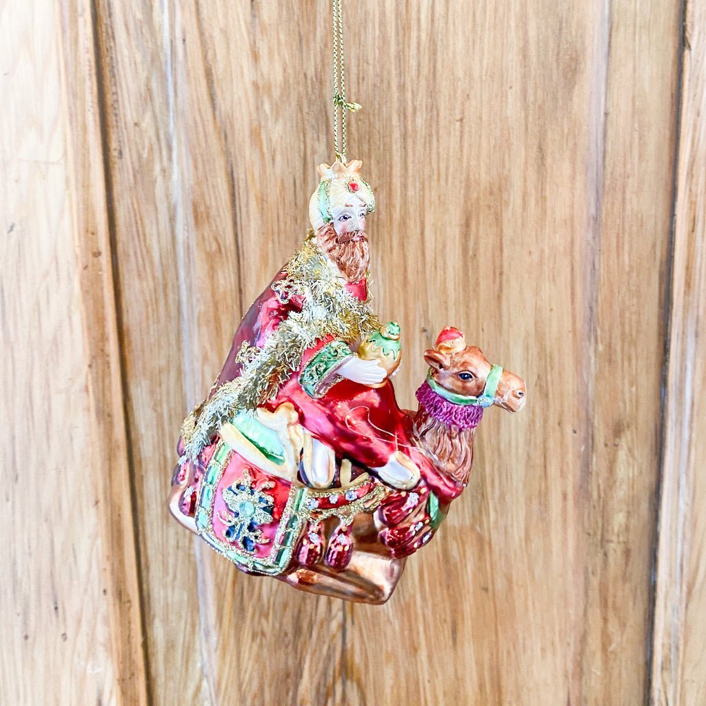 Glass Three Kings Ornament