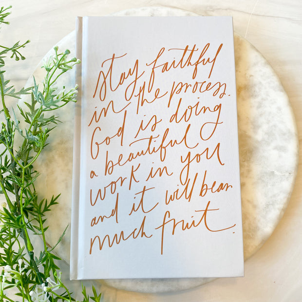 Hardcover Journal: Stay Faithful