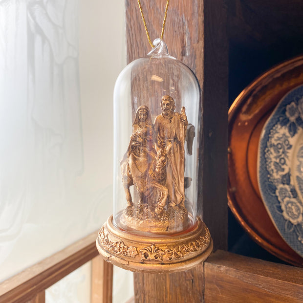 Resin Nativity Ornament