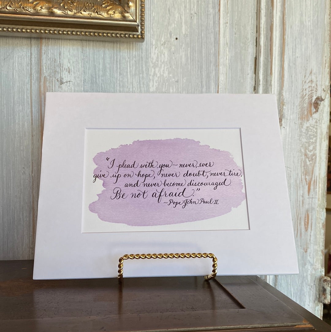 I Plead with You Quote Print