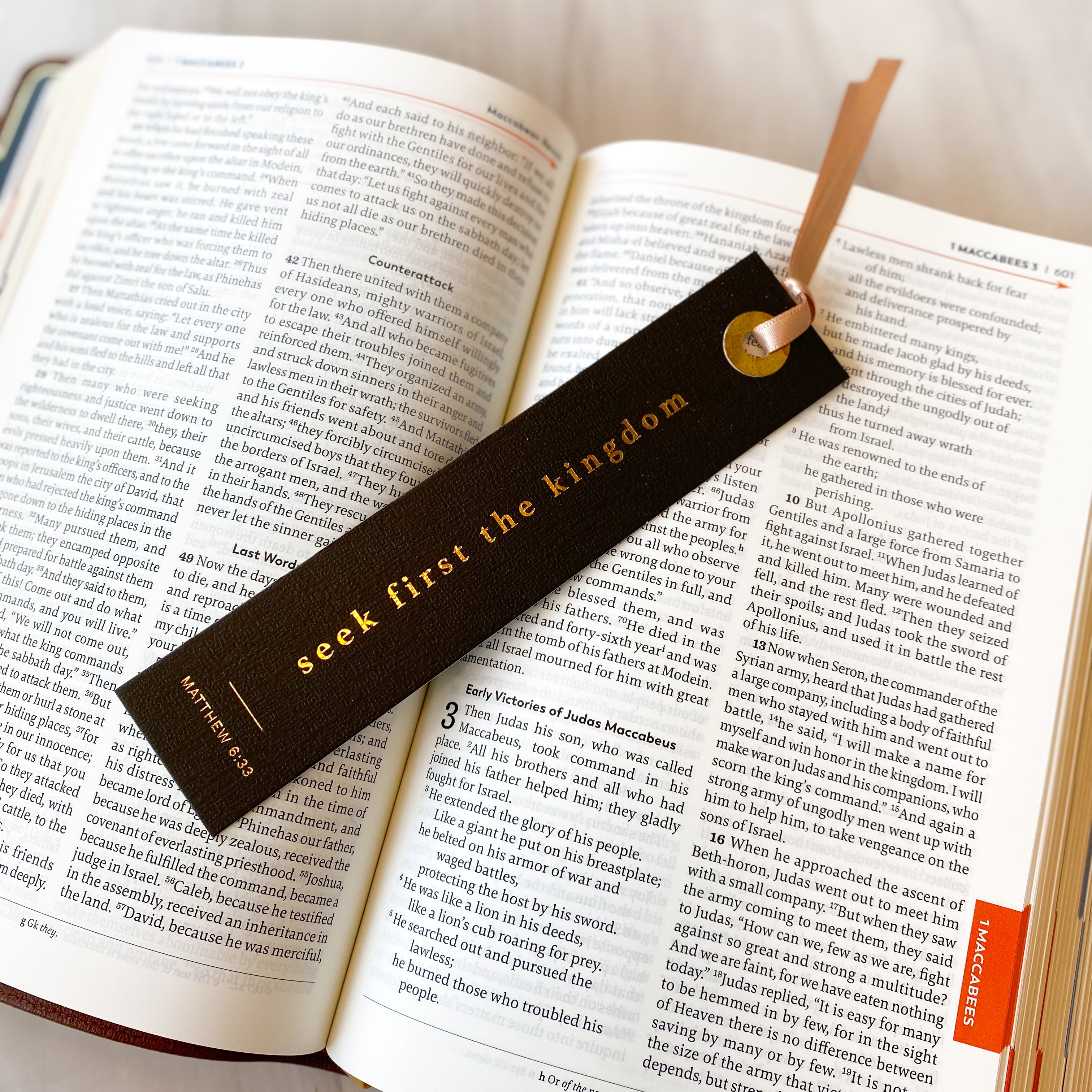 Seek First The Kingdom Bookmark