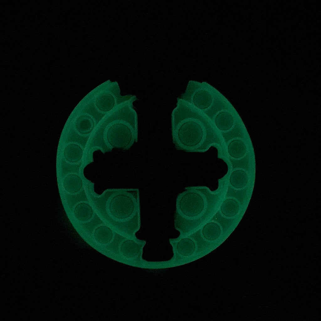 Glow in the Dark St. Benedict Pop-It