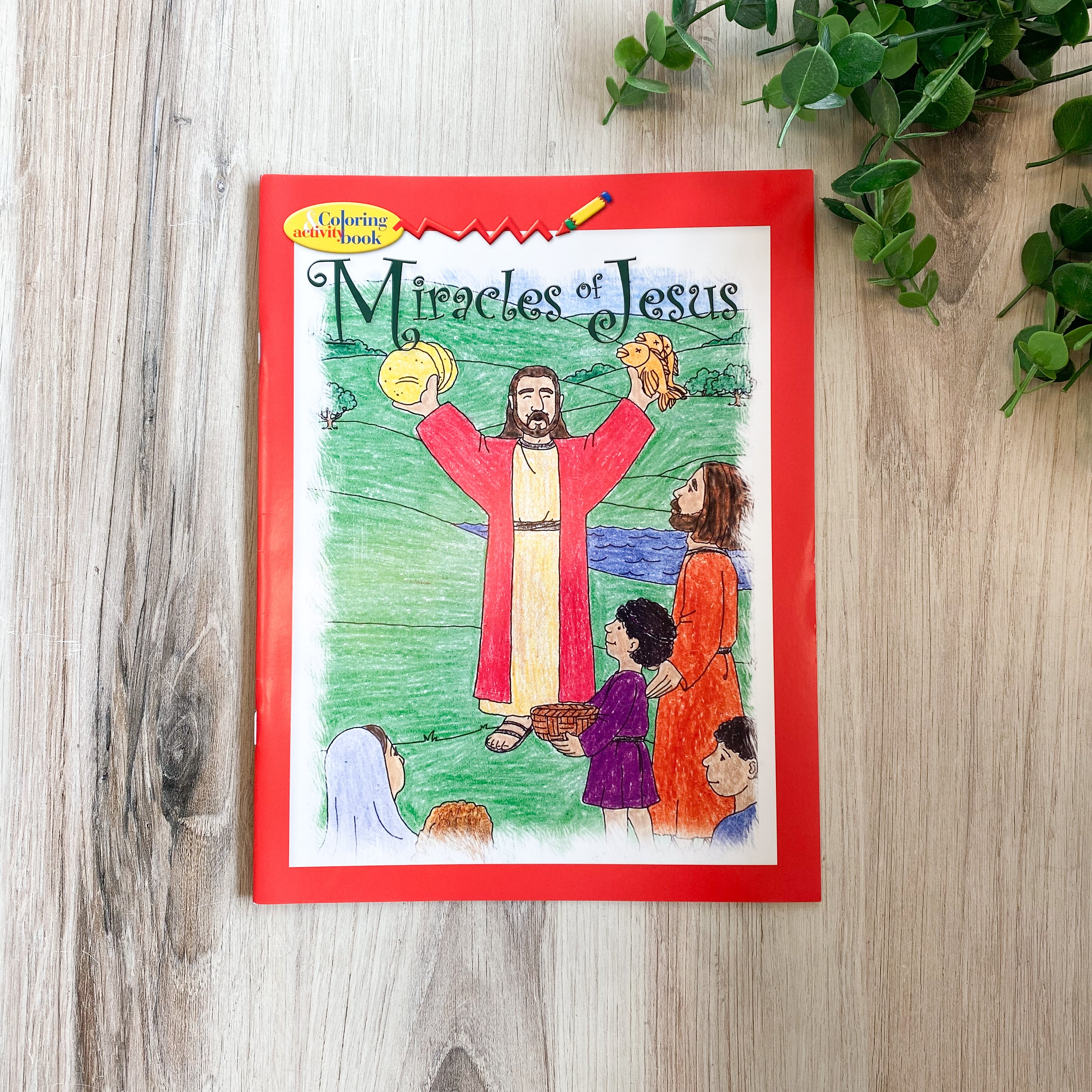 Miracles of Jesus Coloring & Activity Book