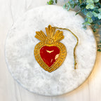 Ex-voto enamel heart